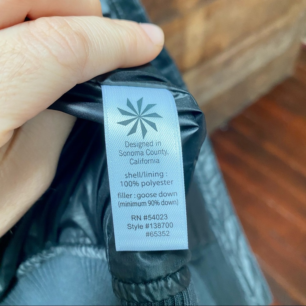 Athleta Down Puffer Bomber Jacket - image 8